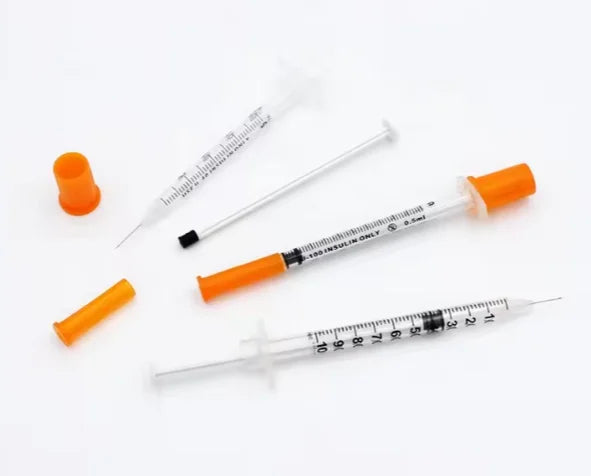 100 Limen Insulin Syringes — 31G, 8mm